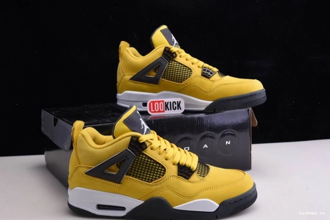 Rep CT8527-700 Retro 4 Air Lightning Jordan 0823